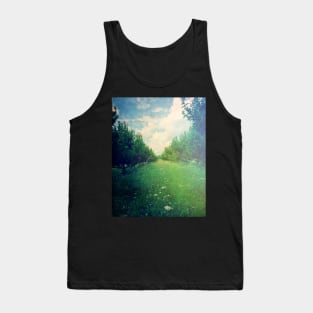 Apple Orchard in Spring Tank Top